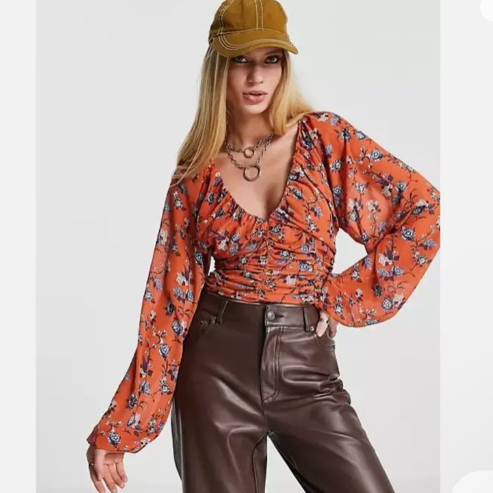 Free People Sheer top